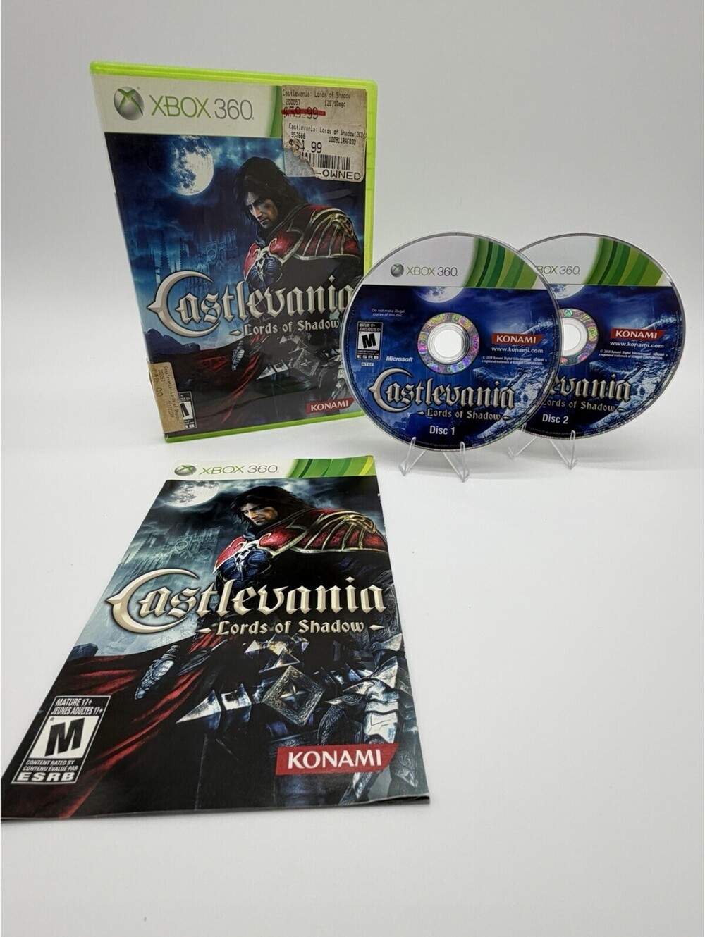 Castlevania: Lords of Shadow – Xbox 360 – Good Condition - Complete – Tested